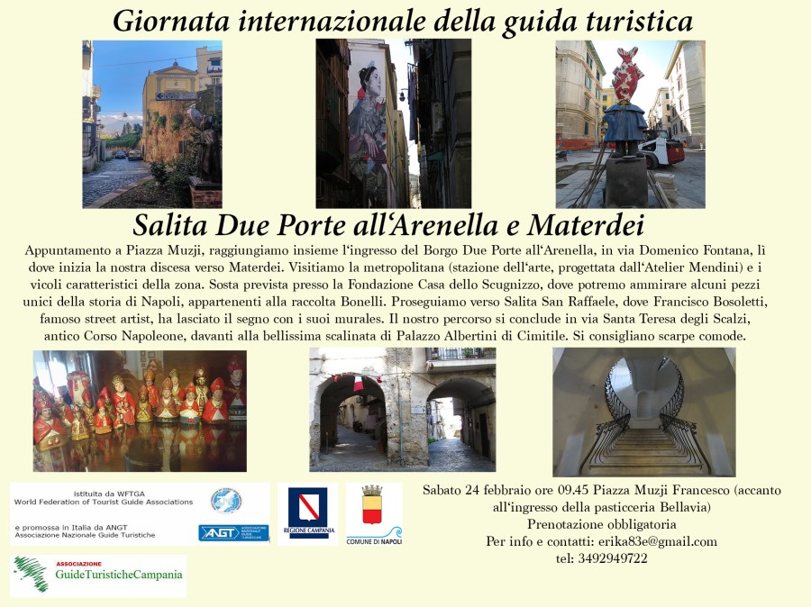 NAPOLI 24 FEBBRAIO - Salita Due Porte all‘Arenella e Materdei