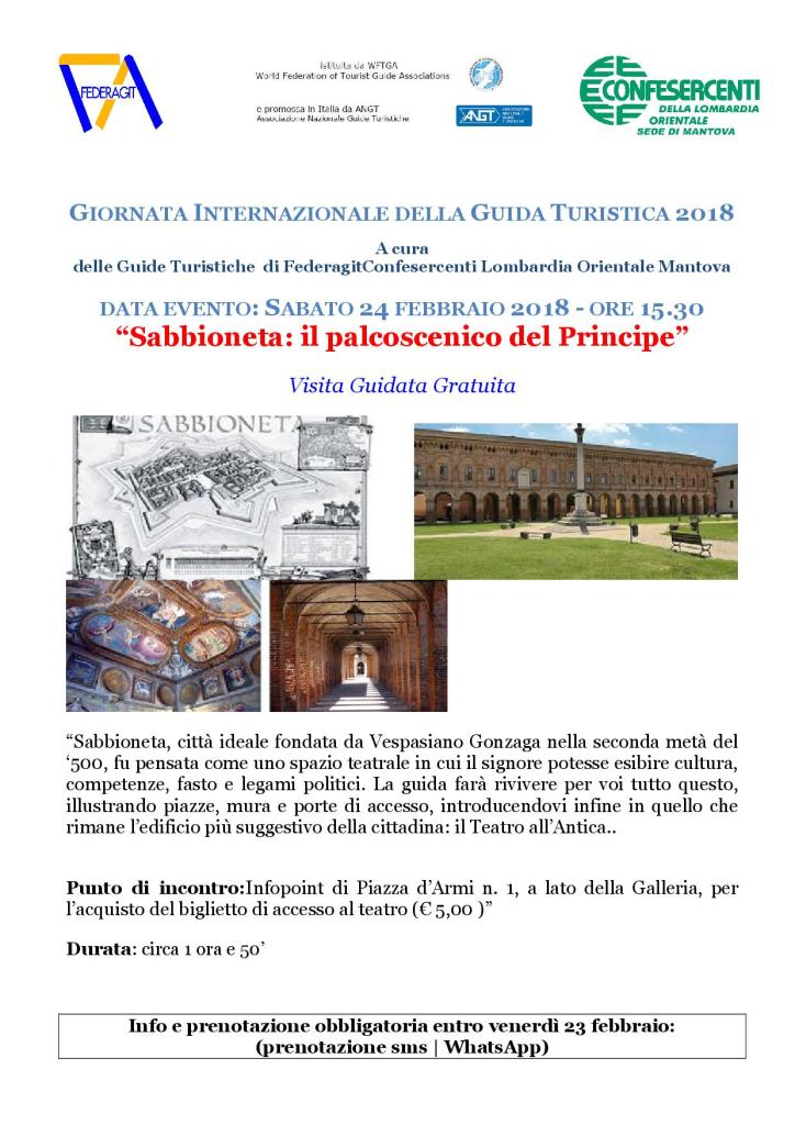 SABBIONETA (MN) -24 FEBBRAIO