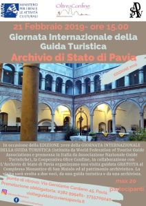 PAVIA - 21 febbraio- Archivio di stato