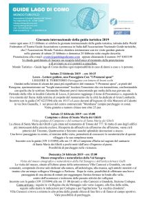 Provincia COMO- 23 e 24 febbraio