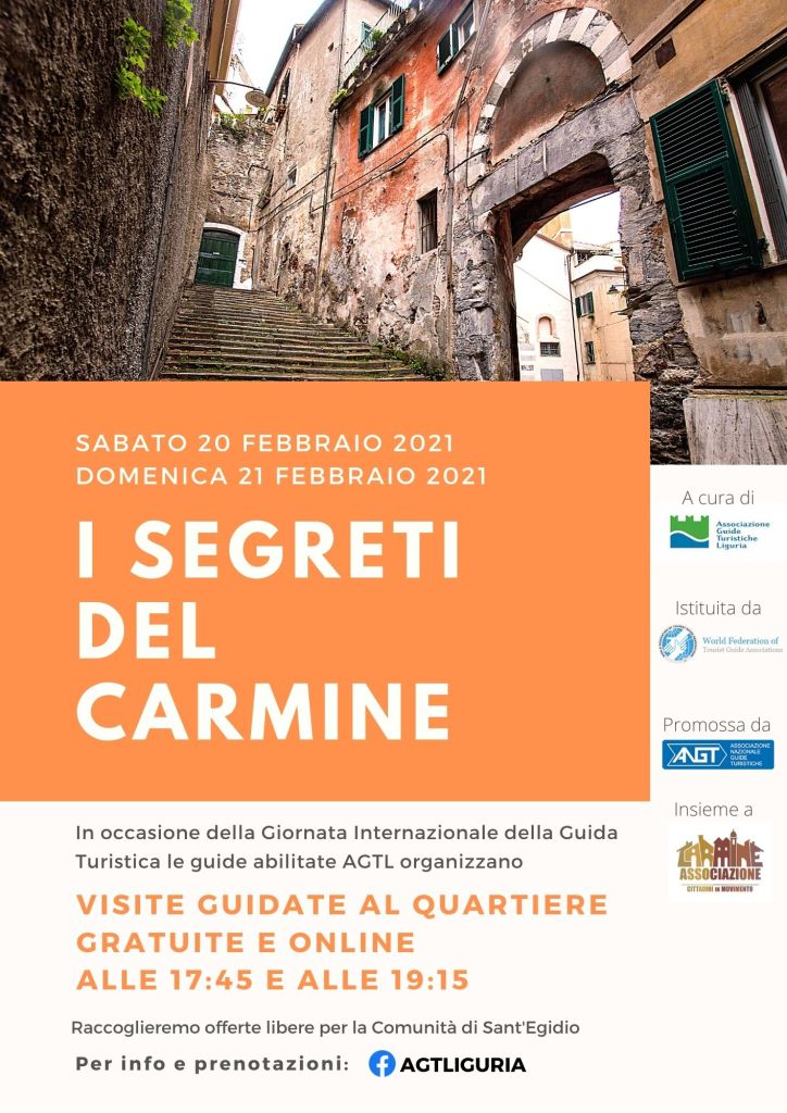 GENOVA: I segreti del Carmine - 20 e 21 febbraio