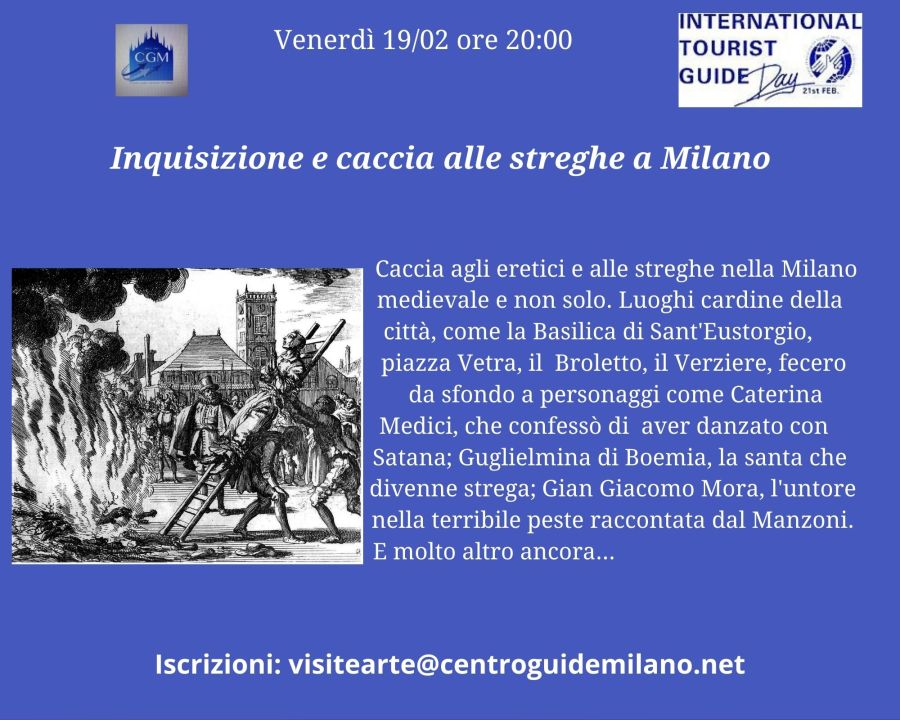 MILANO inquisizione e caccia alle streghe: 19 febbraio