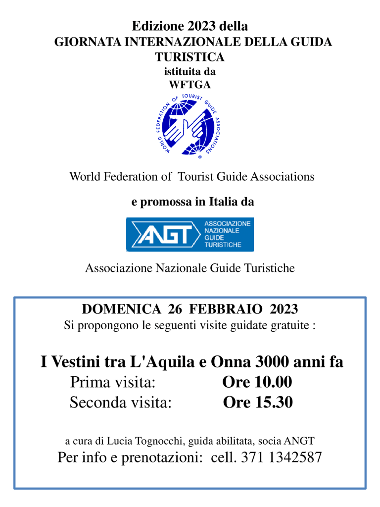 Locandine delle visite in Abruzzo